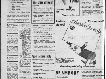 Stráž lidu, dvoustránkové vydání z 27. srpna 1968. Státní vědecká knihovna v Olomouci, sign. III 91420.